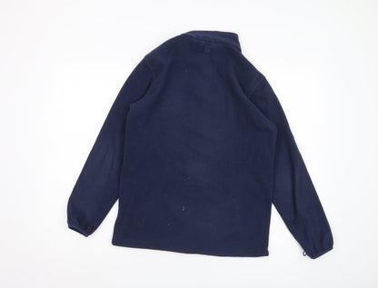 Mountain Warehouse Boys Blue Fleece Mid-Length Jacket 13Y