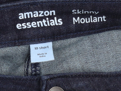 Amazon Essentials Women's Blue Skinny Jeans Size 10