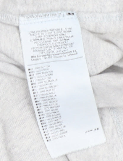 Nike Men’s Grey XL T-Shirt, Crew Neck, Pocket Accent