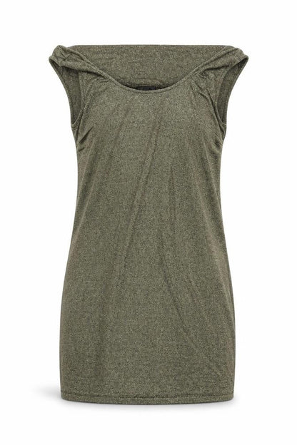 H&M Women's Brown Sleeveless Dress Size M
