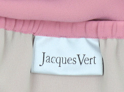 Jacques Vert Women’s Pink Midi Embroidered Skirt
