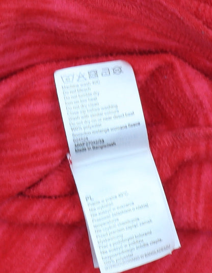 Womens UK Size 14 Mountain Warehouse Red Pullover Sweatshirt