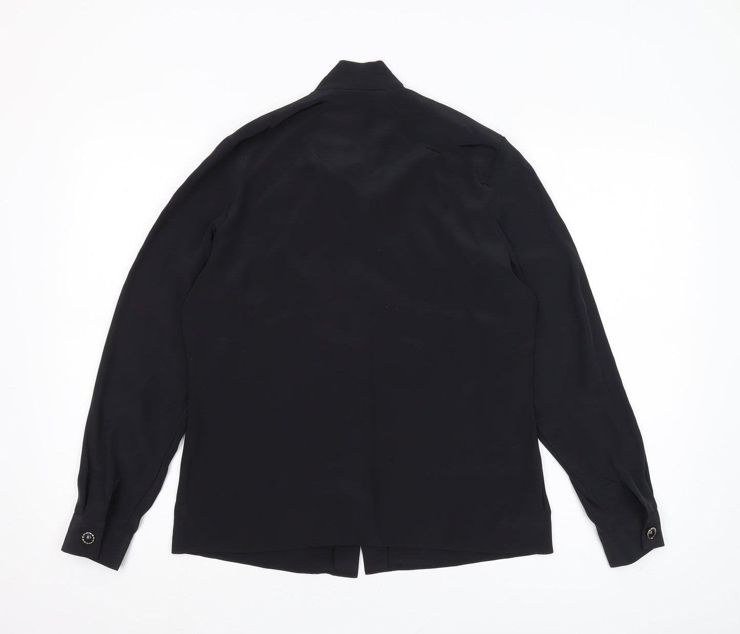 Womens UK Size 8 Marks and Spencer Black  Blouse