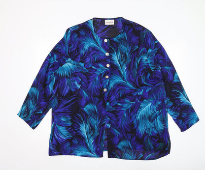 Womens UK Size 18 Richards Multicoloured  Blouse