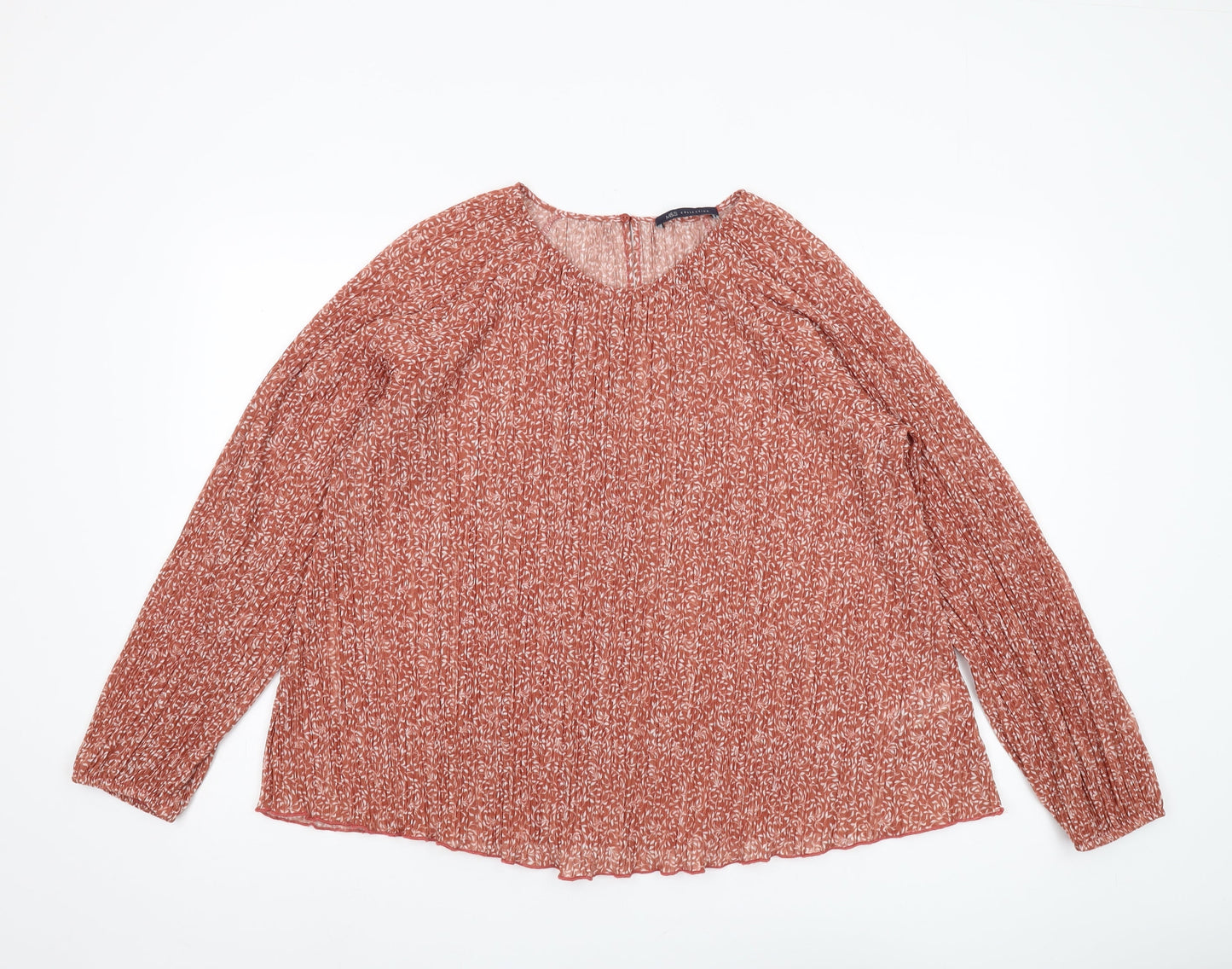Womens UK Size 18 Marks and Spencer Multicoloured Basic Blouse