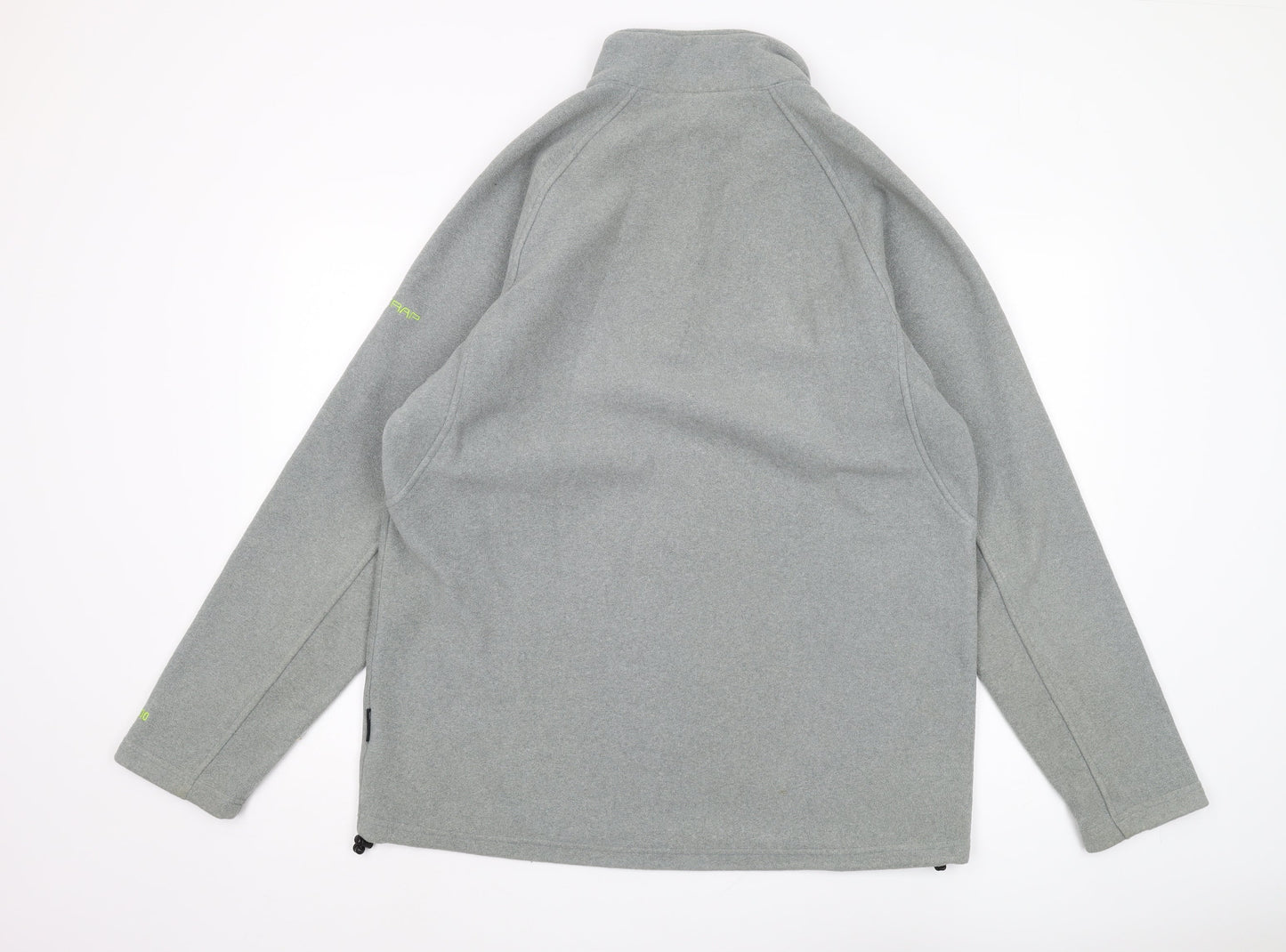Mens UK Size XL Trespass Grey 1/4 Zip Sweatshirt