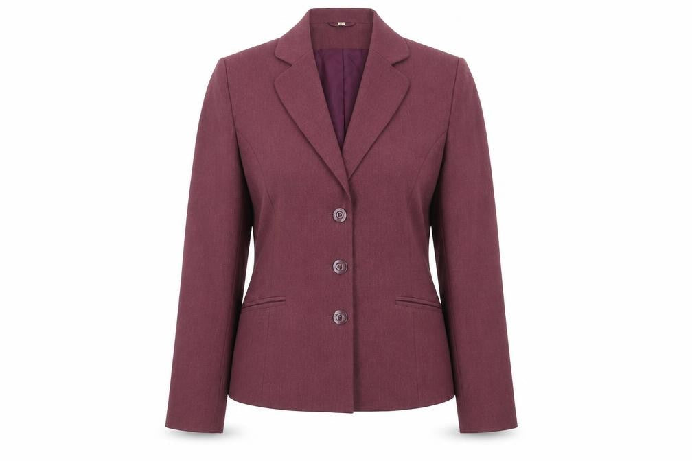Womens UK Size 12 Style by EWM Regular Purple Suit Jacket