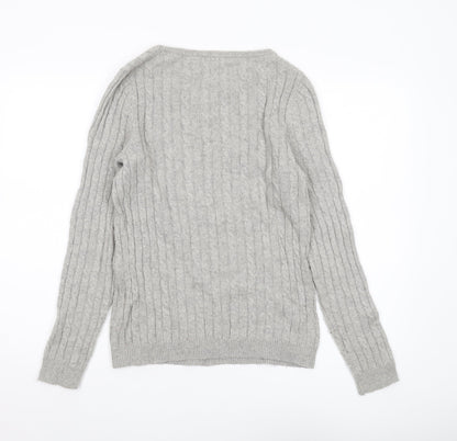 Cambridge Dry Goods Women's Grey Pullover Sweater M
