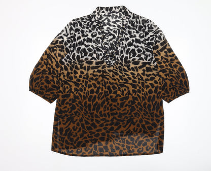 Womens UK Size 14 Marks and Spencer Multicoloured  Blouse
