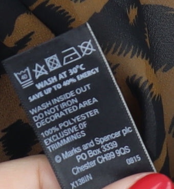 Womens UK Size 14 Marks and Spencer Multicoloured  Blouse
