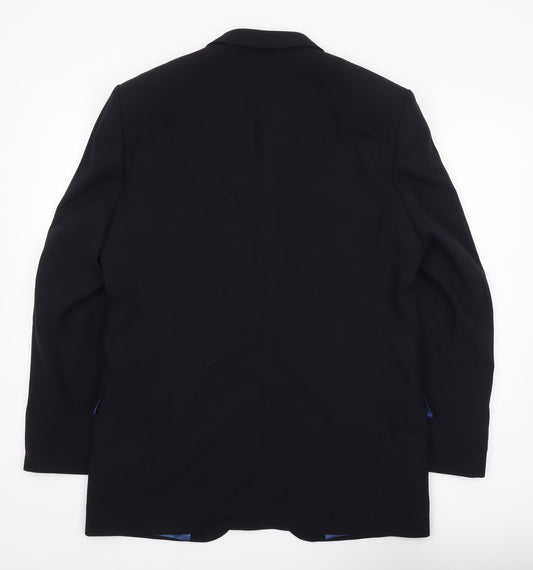 Mens UK Size 40 Daniel Hechter Regular Blue Suit Jacket