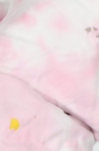DKNY Girls Pink Tie Dye Jogger Leggings, Size 4 Years