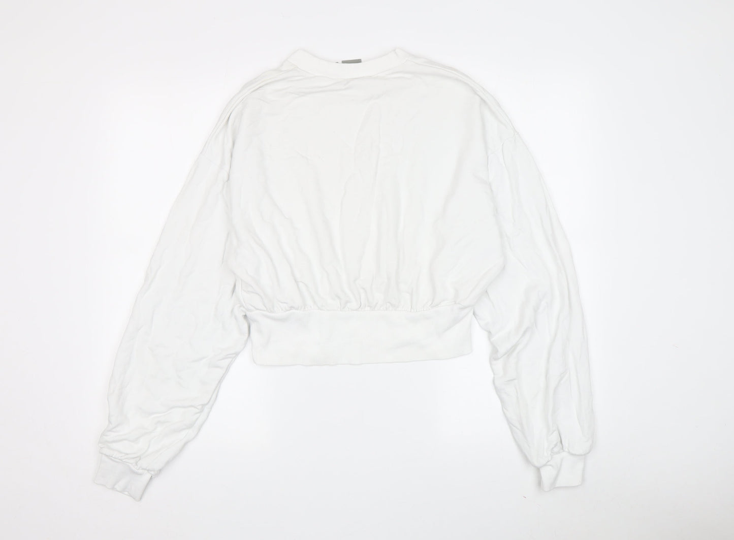Womens UK Size 10 ASOS White Pullover Sweatshirt