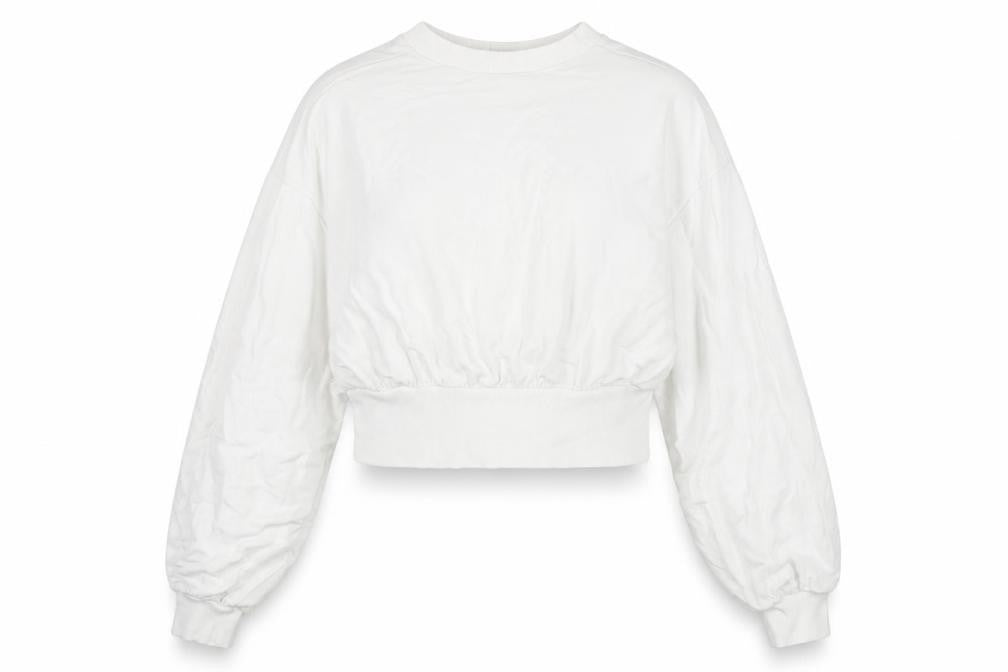 Womens UK Size 10 ASOS White Pullover Sweatshirt