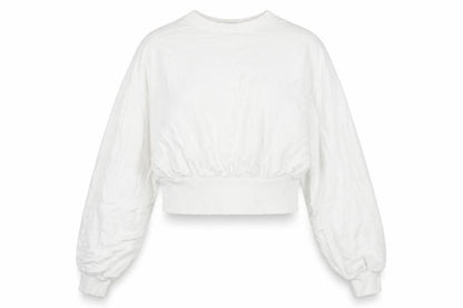 Womens UK Size 10 ASOS White Pullover Sweatshirt