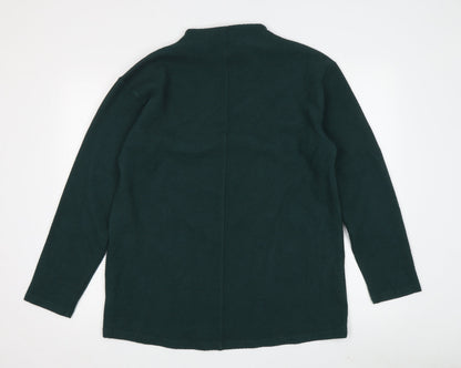 Unisex Adults UK Size S Lands' End Green  Sweatshirt