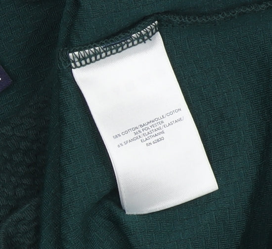 Unisex Adults UK Size S Lands' End Green  Sweatshirt
