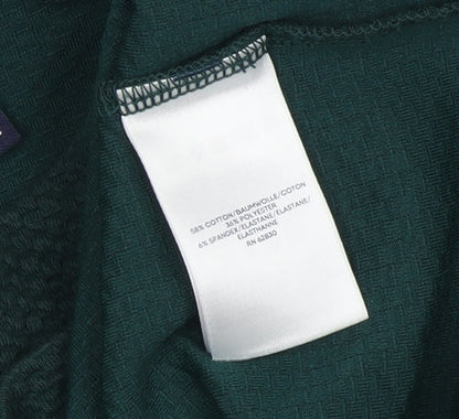 Unisex Adults UK Size S Lands' End Green  Sweatshirt
