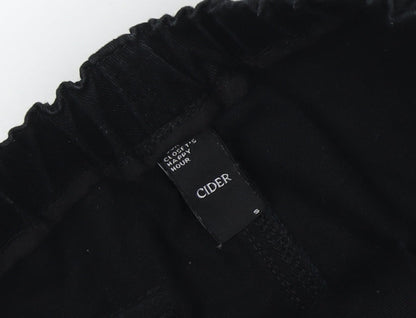 Cider Women's Black Cargo Trousers S Casual