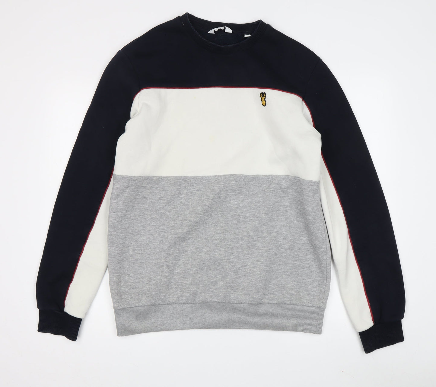 Mens UK Size M NEXT Multicoloured Pullover Sweatshirt