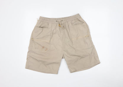 Tom Hagen Unisex Beige Cargo Shorts, Size L
