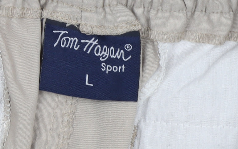 Tom Hagen Unisex Beige Cargo Shorts, Size L