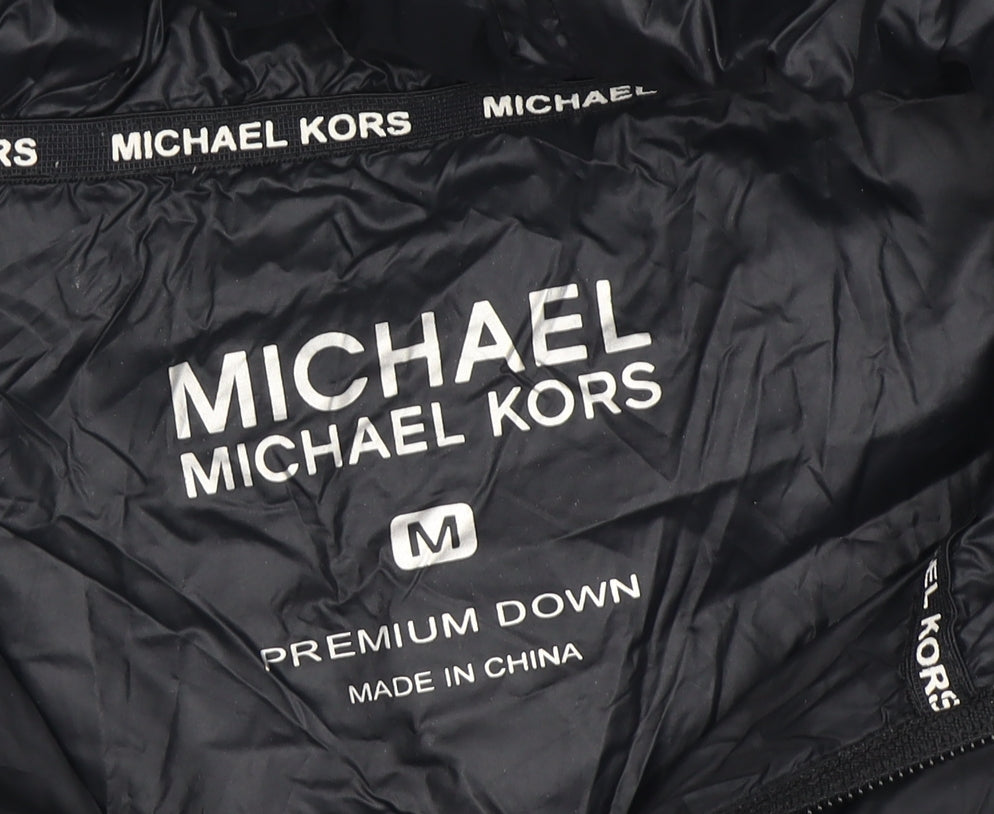 Mens UK Size M Michael Kors Black Puffer Jacket