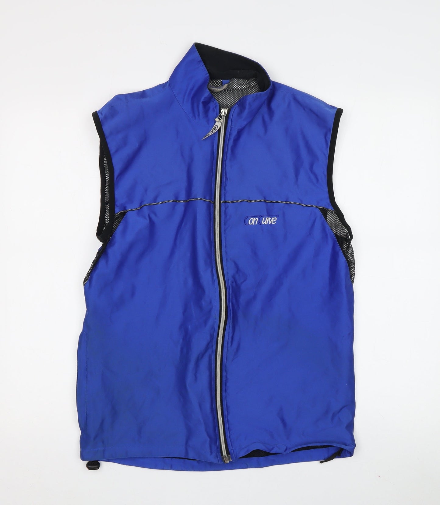 Mens UK Size M on cue Blue Basic Jacket