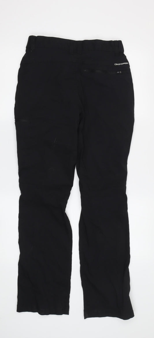Craghoppers Black Cargo Trousers M Unisex Quick Dry