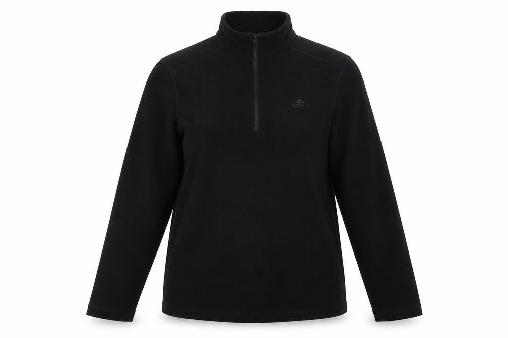 Womens UK Size L DECATHLON Black Pullover Sweatshirt