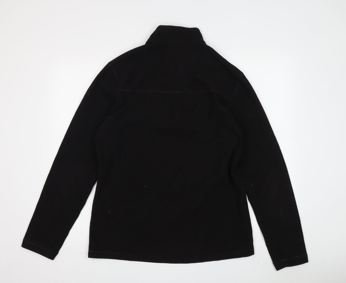 Decathlon Women's Black Fleece Pullover Sweatshirt L