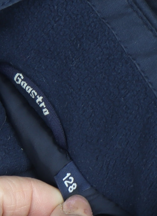 Gaastra Boys Blue Parka Jacket, Size 10, Windproof & Waterproof