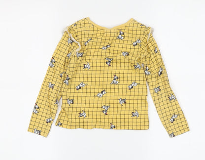 George Girls Yellow 101 Dalmatians T-Shirt, 2-3 Years