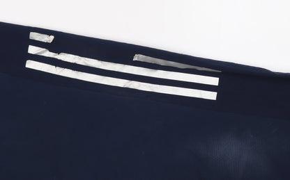 adidas Men's Blue Track Pants M Running Reflective