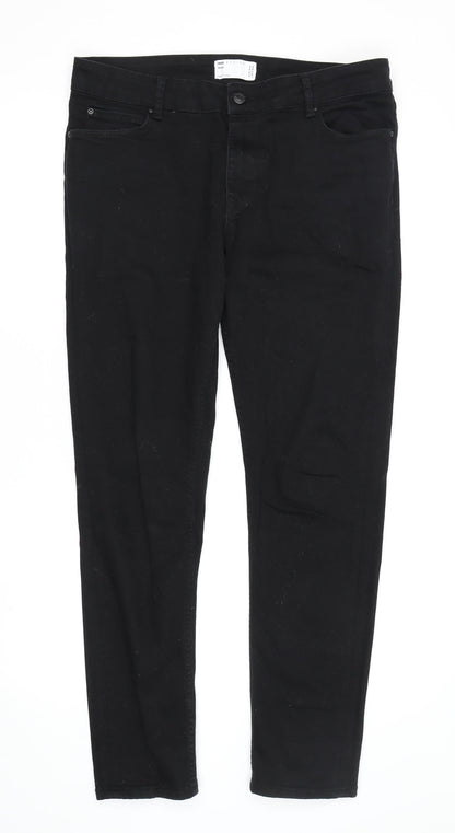 ASOS Mens Black Skinny Jeans Size 32 Regular