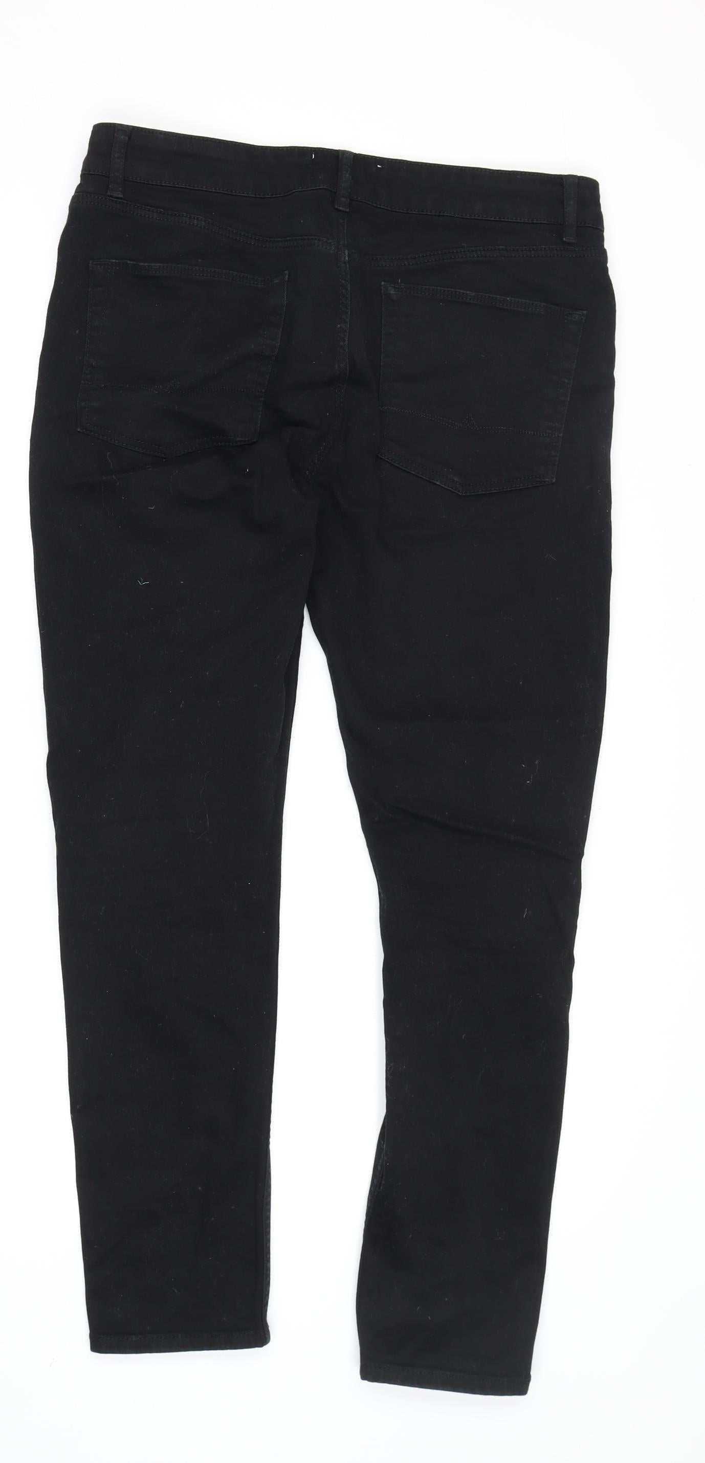 ASOS Mens Black Skinny Jeans Size 32 Regular