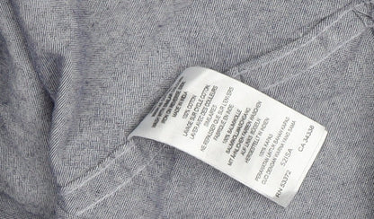 French Connection Men's Grey Long Sleeve Button-Up Shirt