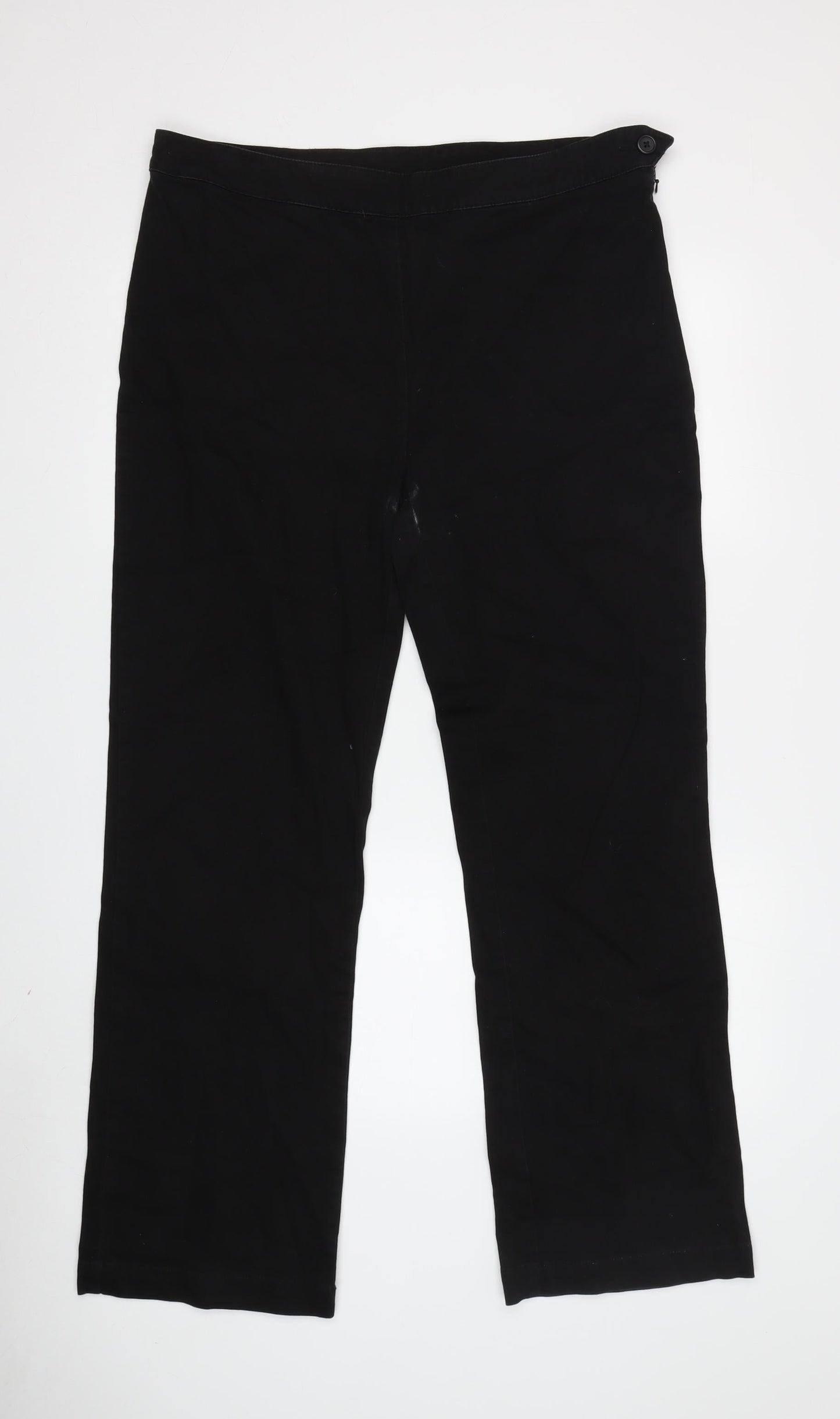 Womens UK Size 16 Hawkshead Regular Fit  Black Trousers
