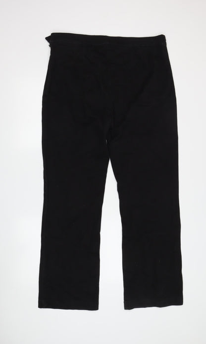 Womens UK Size 16 Hawkshead Regular Fit  Black Trousers