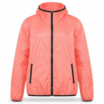 Womens UK Size 12 Topshop Pink Windbreaker Coat