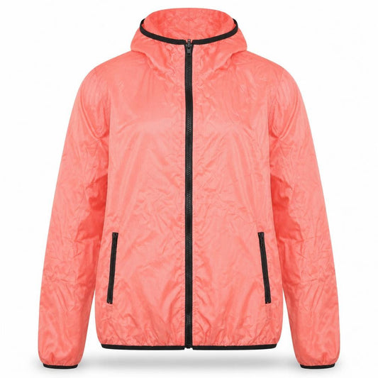 Womens UK Size 12 Topshop Pink Windbreaker Coat