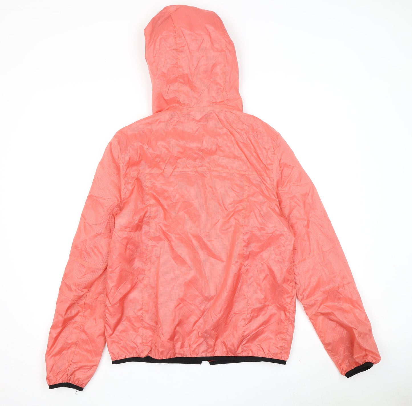 Womens UK Size 12 Topshop Pink Windbreaker Coat