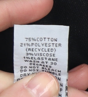 Boohoo Women's Black Skinny Jeans Size 14