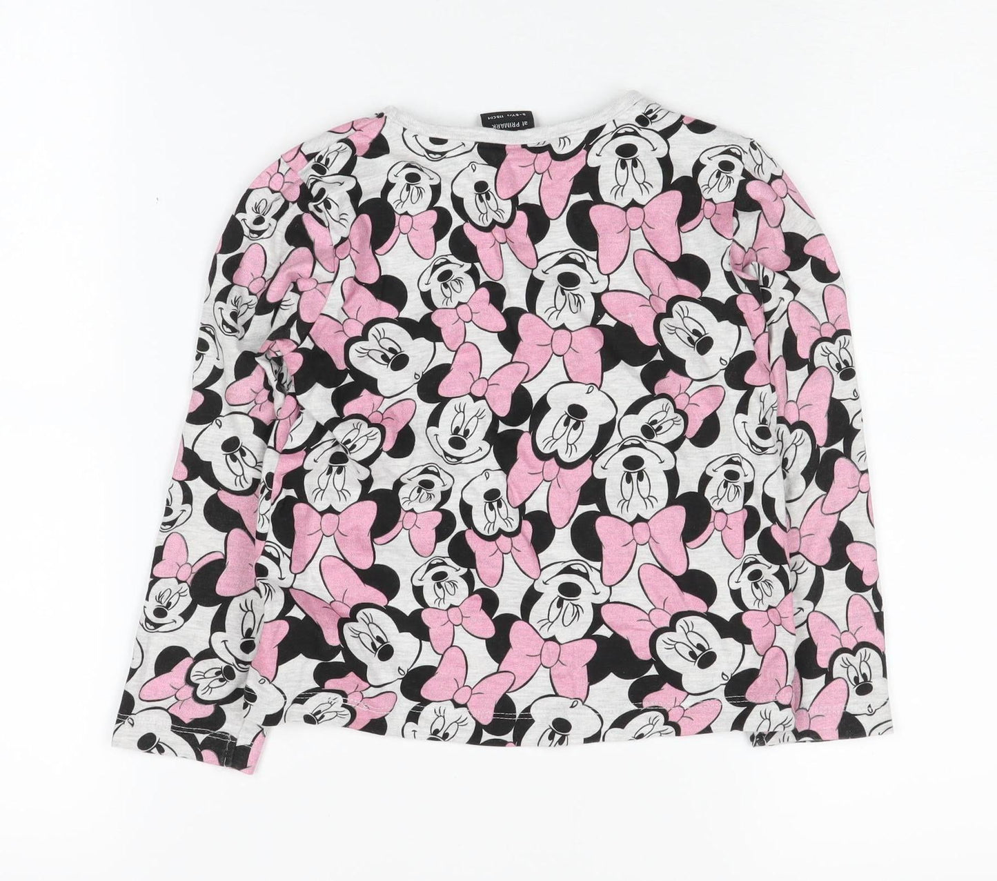 Disney Minnie Mouse Girls Multicoloured Long Sleeve T-Shirt 5-6 Years