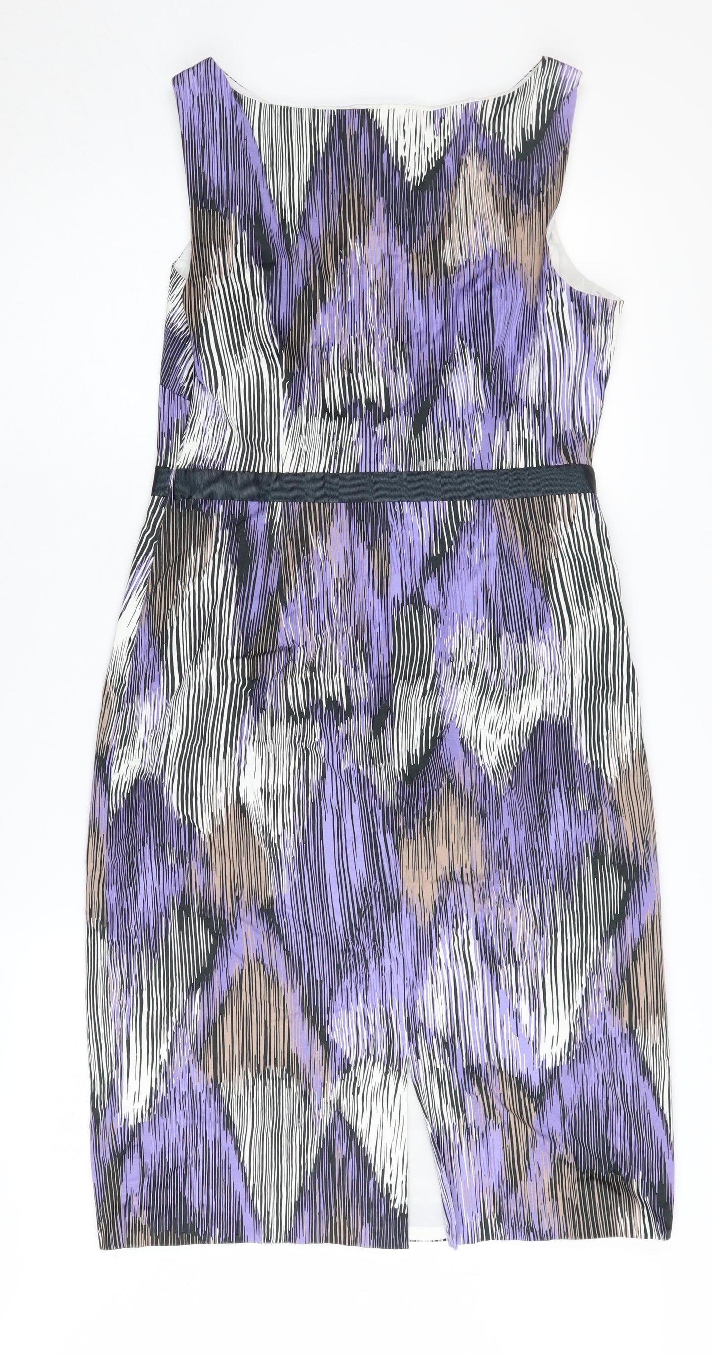 Coast Women's Multicoloured Sheath Dress Size 12