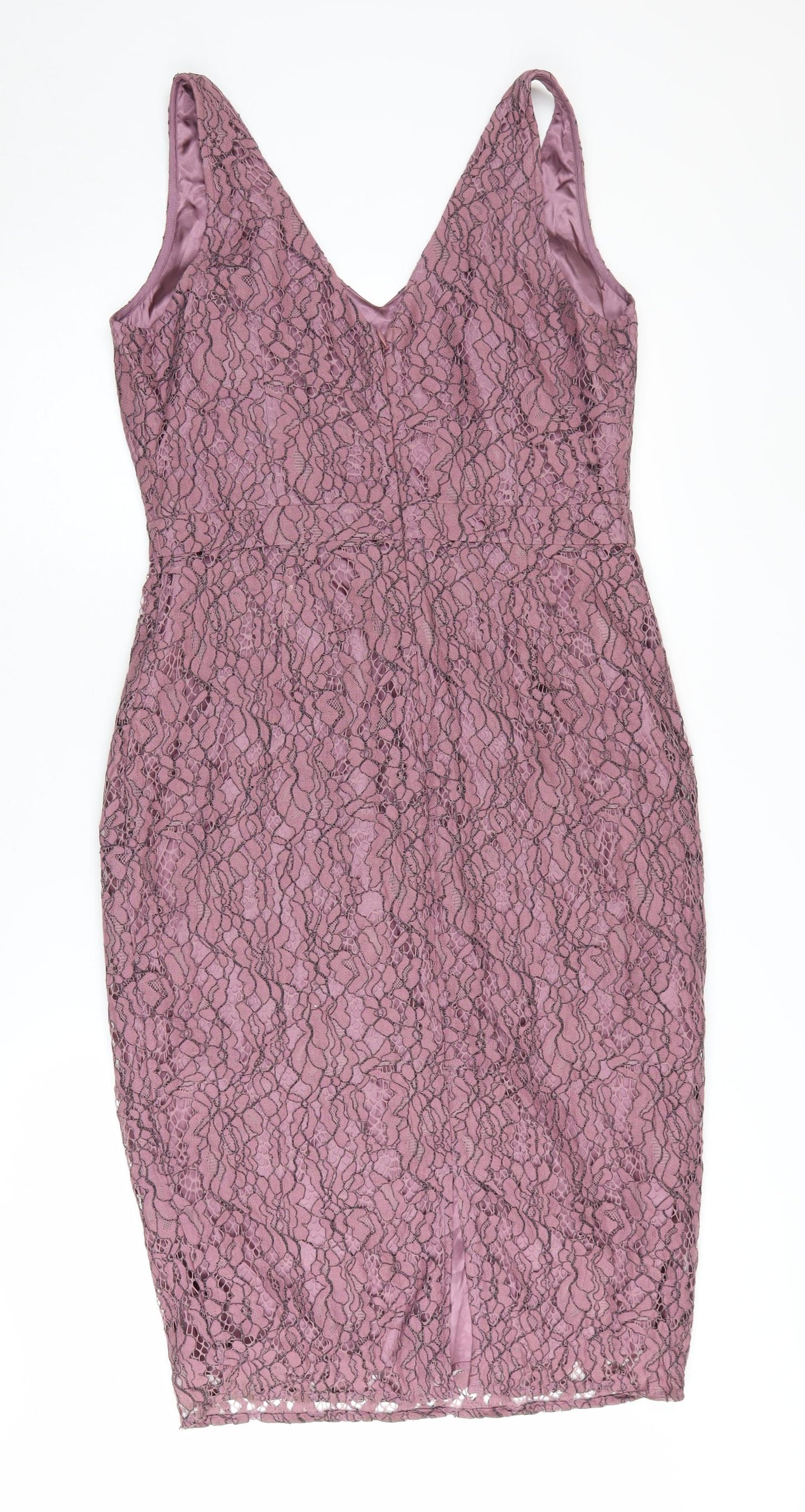 Bravissimo Women's Pink Bodycon Dress Size 12
