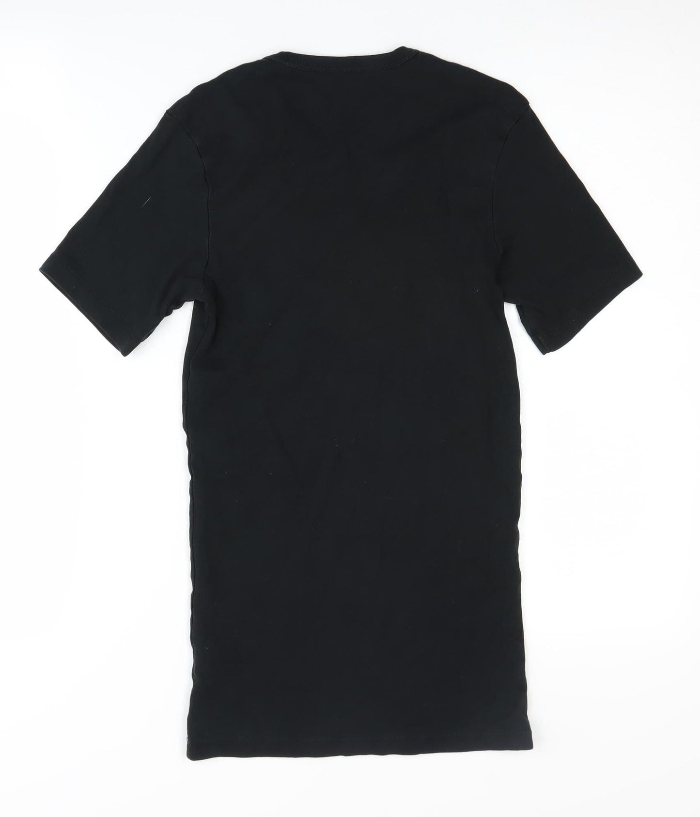 Womens UK Size S Polo Ralph Lauren Black Basic T-Shirt