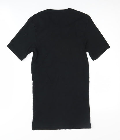 Womens UK Size S Polo Ralph Lauren Black Basic T-Shirt