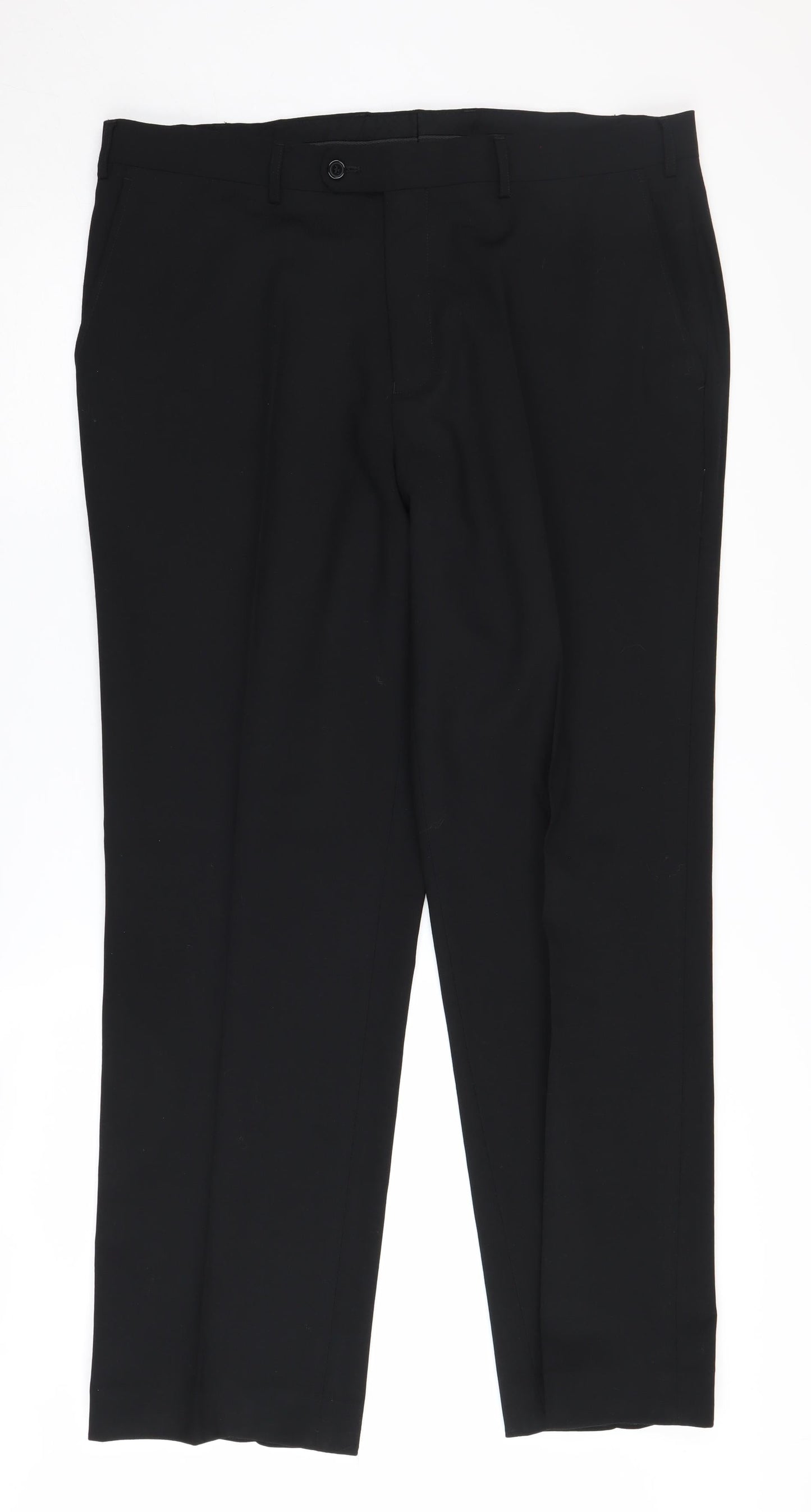 Skopes Men's Black Wool Dress Pants - Size L, Formal Wear