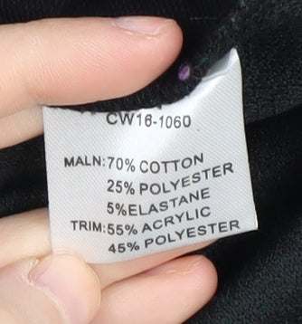 Womens UK Size 14 Chianti Green Pullover Jumper